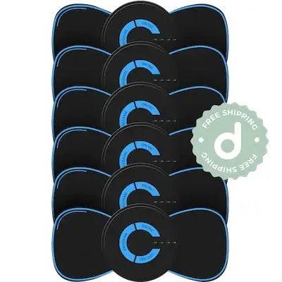 Miniature Massage Sticker for localized muscle treatment
