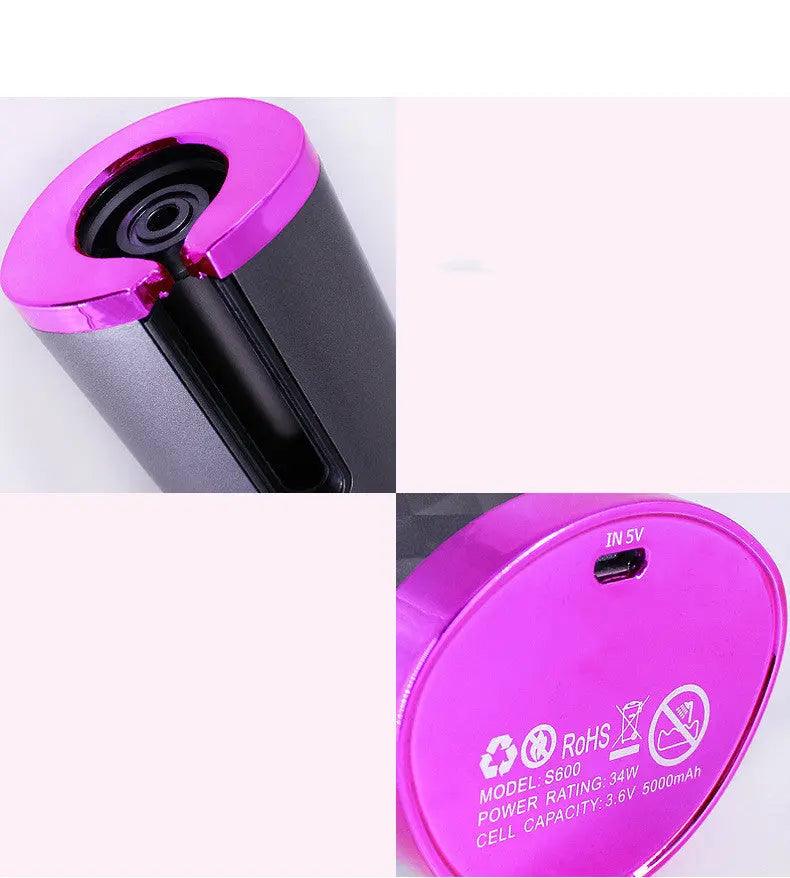 Cordless Hair Curler for hassle-free styling anywhere, anytime