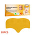 Natural forehead line removal with rejuvenating face patches