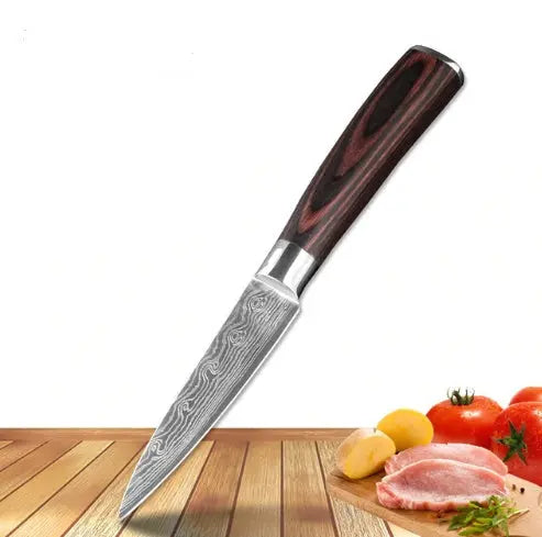 High-performance woodworking knife set for serious users