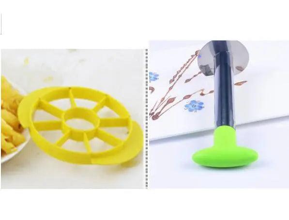 Slicing pineapples made easy with ergonomic design