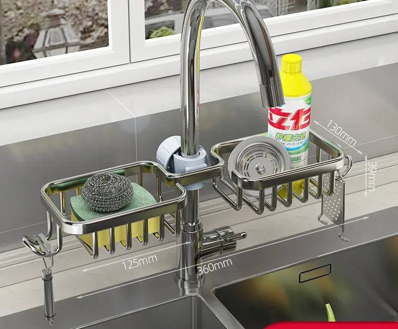 Cleaning supplies organizer that fits small kitchens perfectly