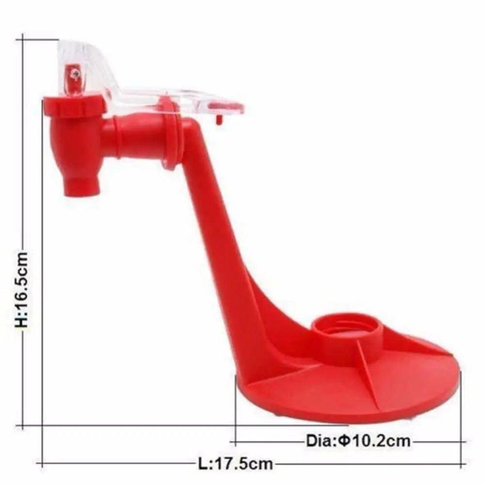 Easy to use beverage dispenser for convenient serving