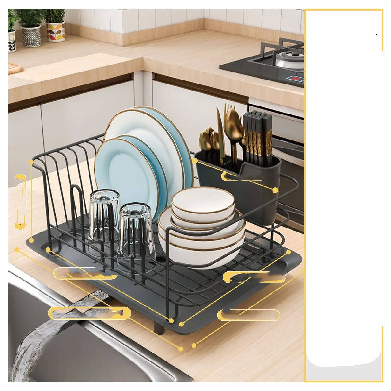 Functional kitchen decor with a chic design that enhances kitchen aesthetics