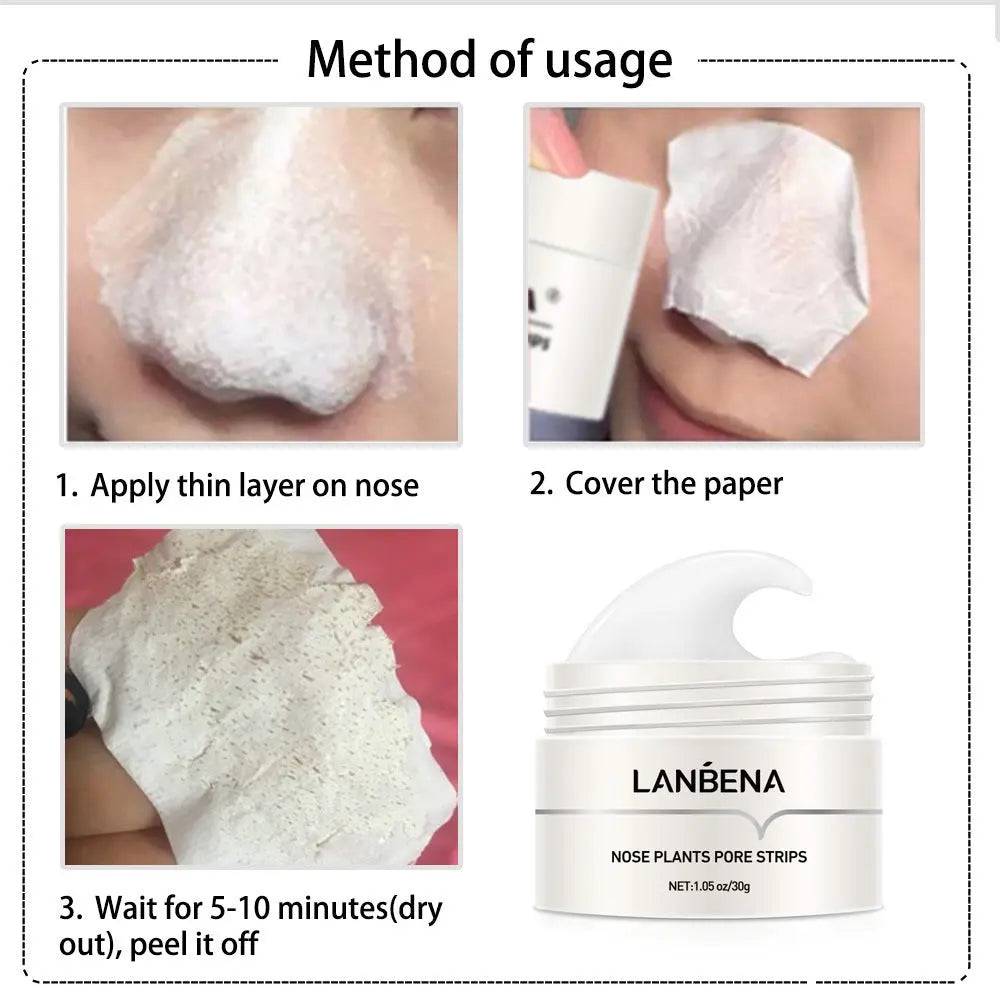 Non-painful peel-off blackhead mask for moisturizing skincare