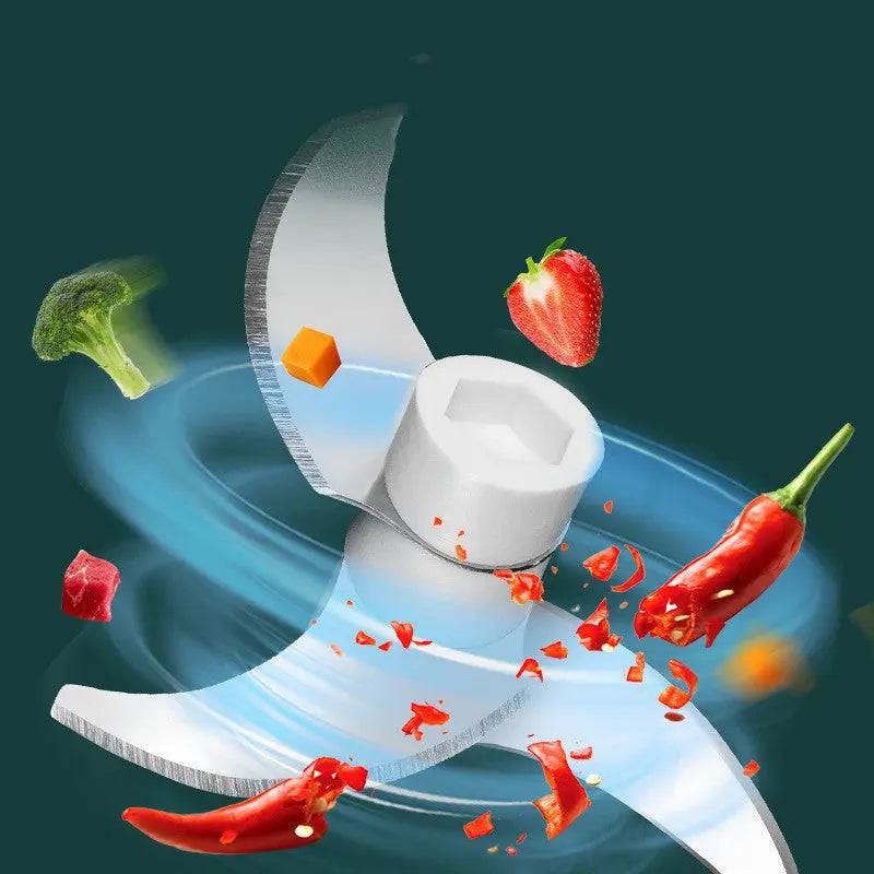 Compact mini food processor ideal for small kitchen spaces