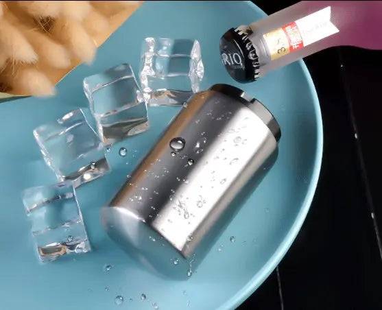 Effortless bottle opening technique demonstrated