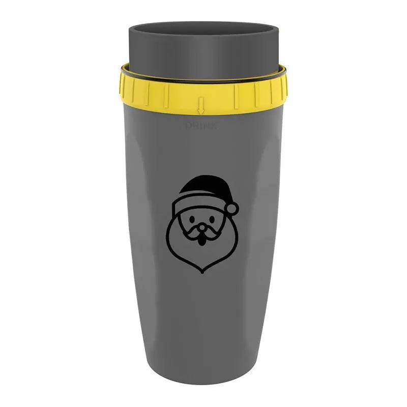 Conversation starter cup with unique artwork