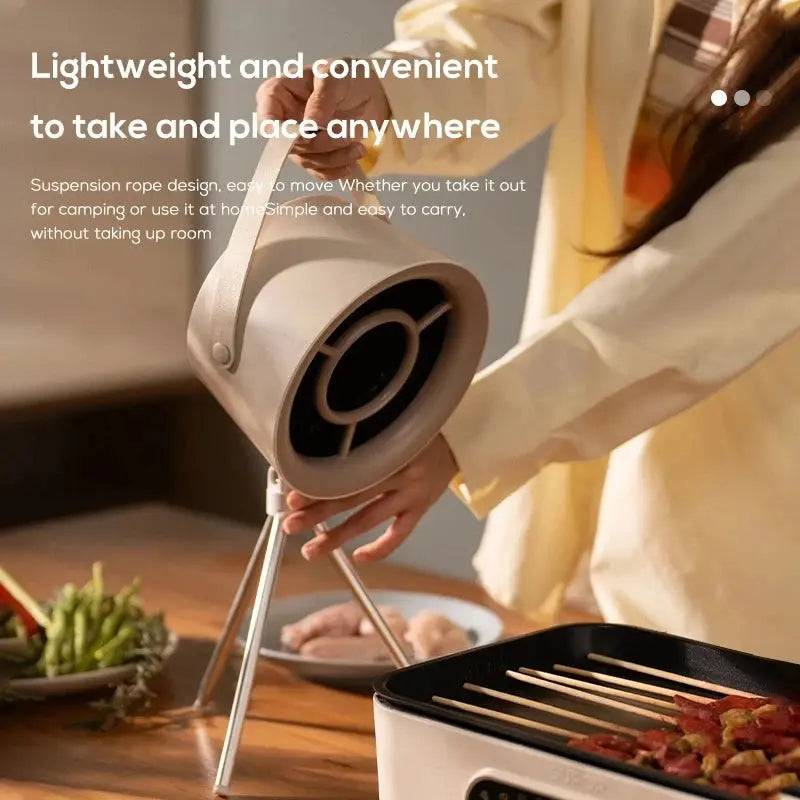 Lightweight exhaust fan ideal for easy installation in kitchens
