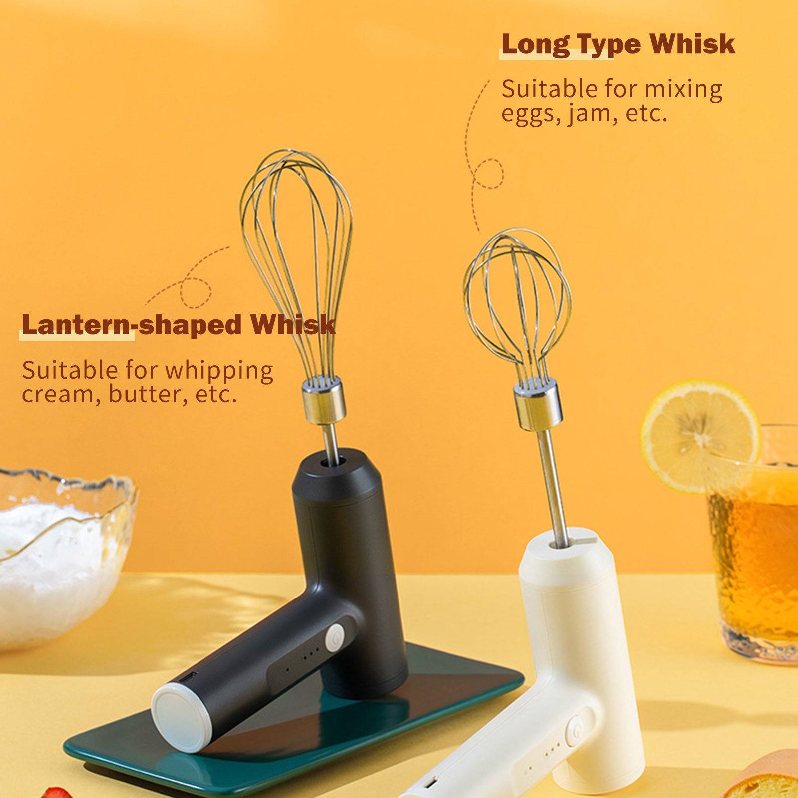 Cordless Handheld Mixer for convenient whisking
