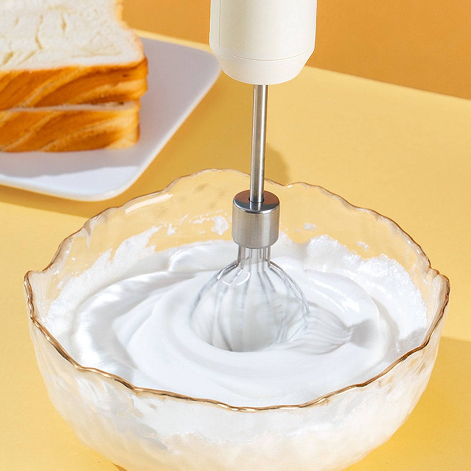 Rechargeable Cooking Mixer with sleek design
