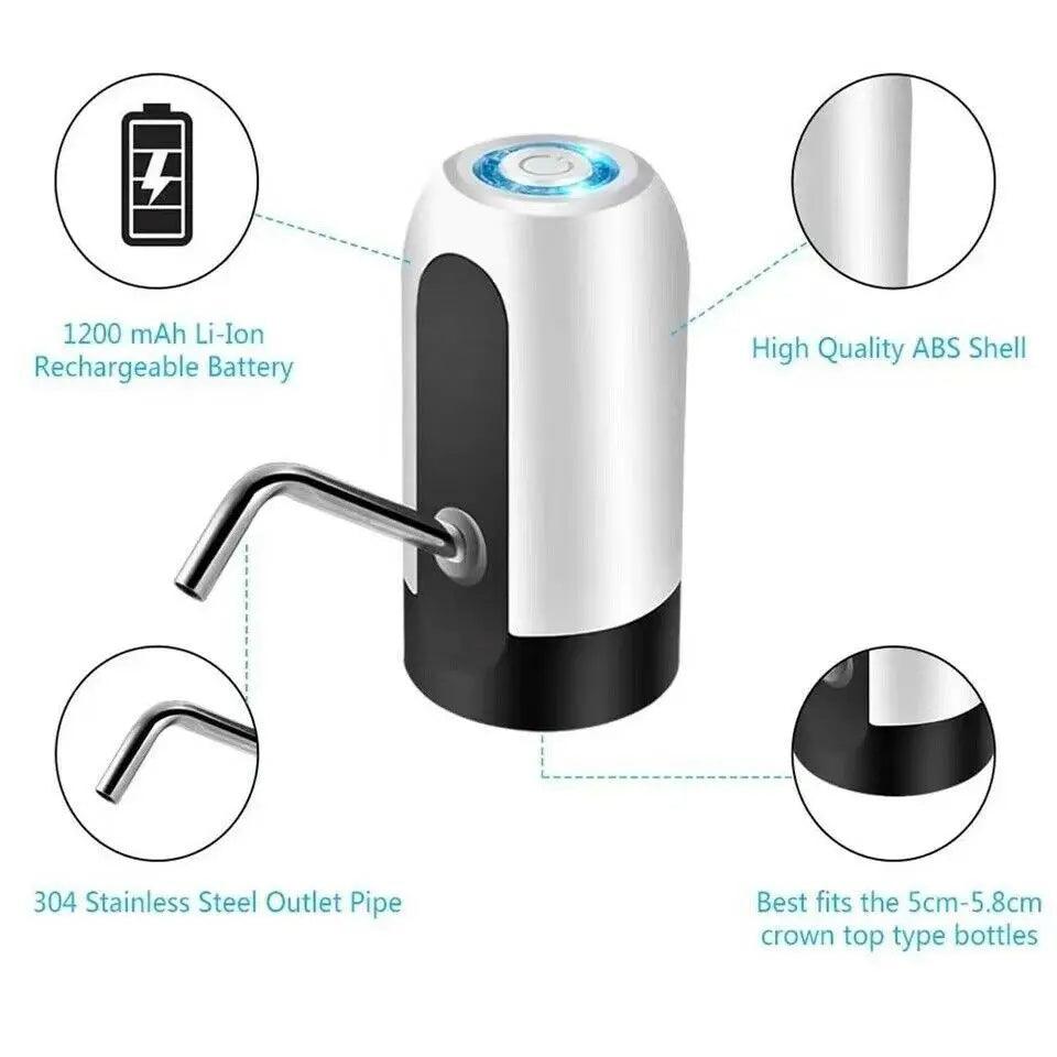 Portable USB Rechargeable Water Pump for Easy Hydration