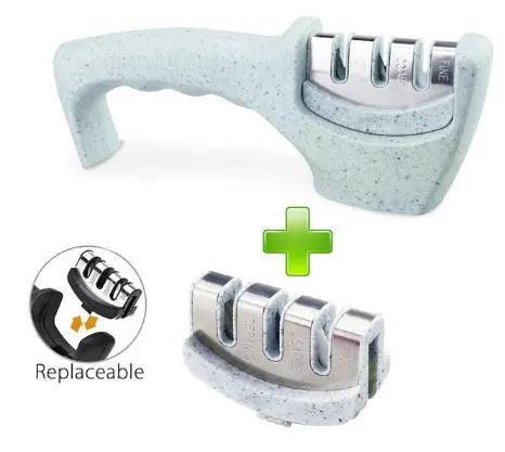 Safe knife sharpening to prevent accidents during use