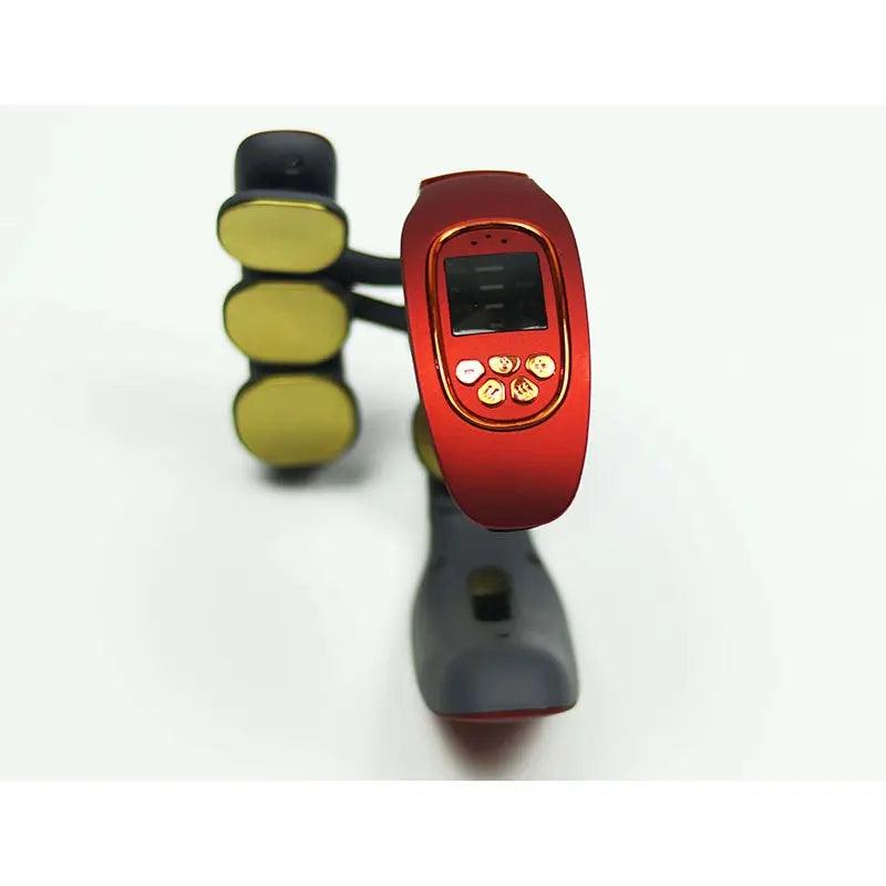 Innovative portable massager for desk workers providing soothing heat massage and pain management solutions