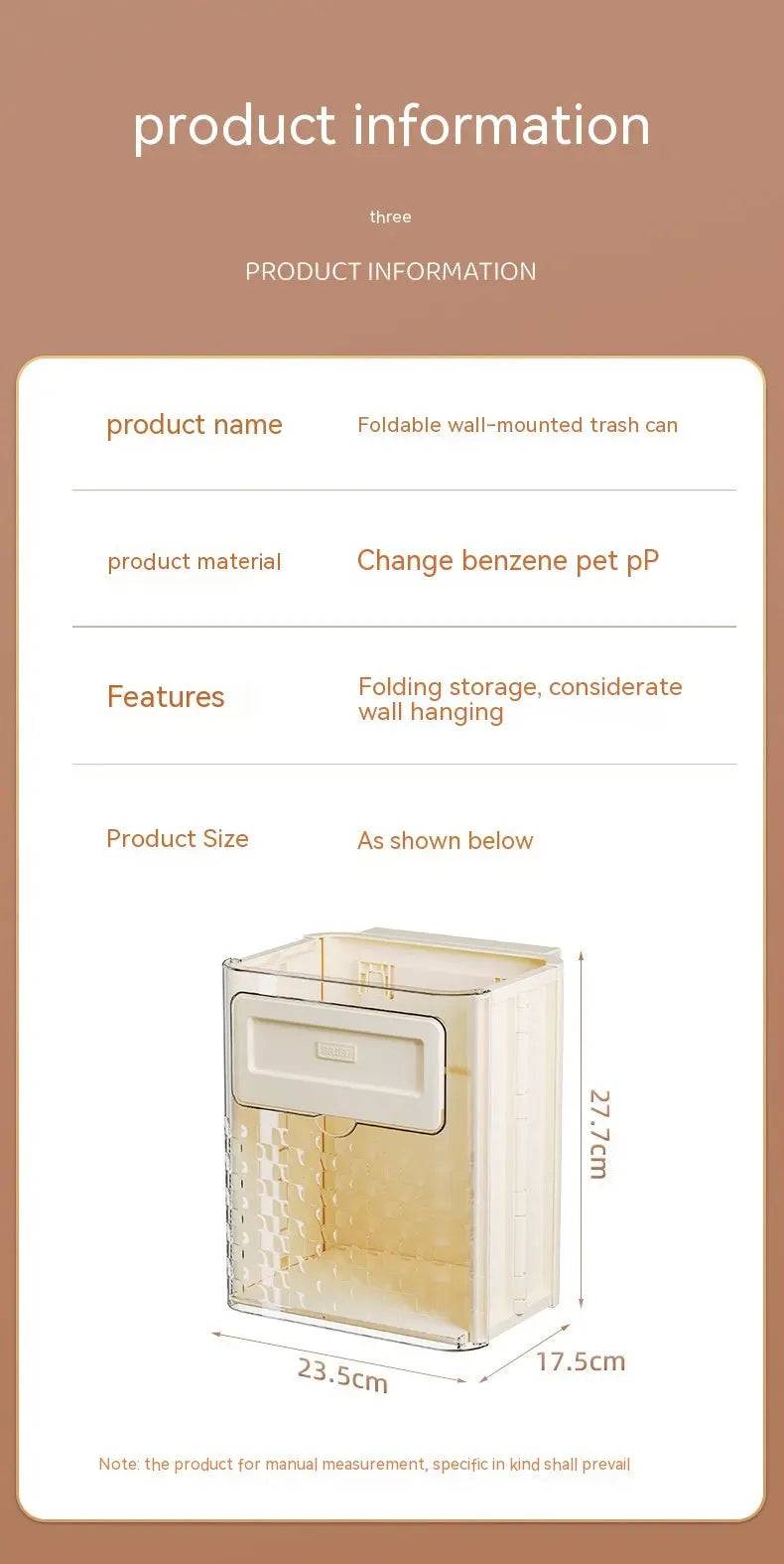 Modern Trash Can Solution for contemporary kitchens