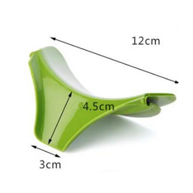 Dishwasher safe liquid funnel perfect for narrow-necked containers