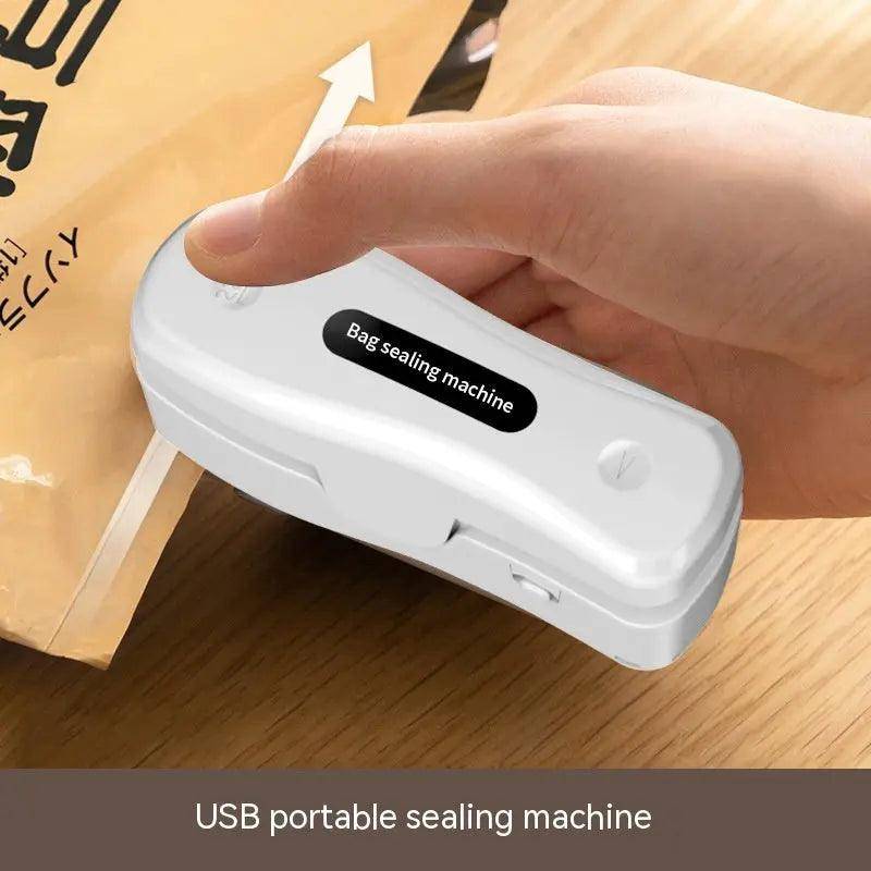 Compact food sealer ideal for organizing and maintaining food freshness