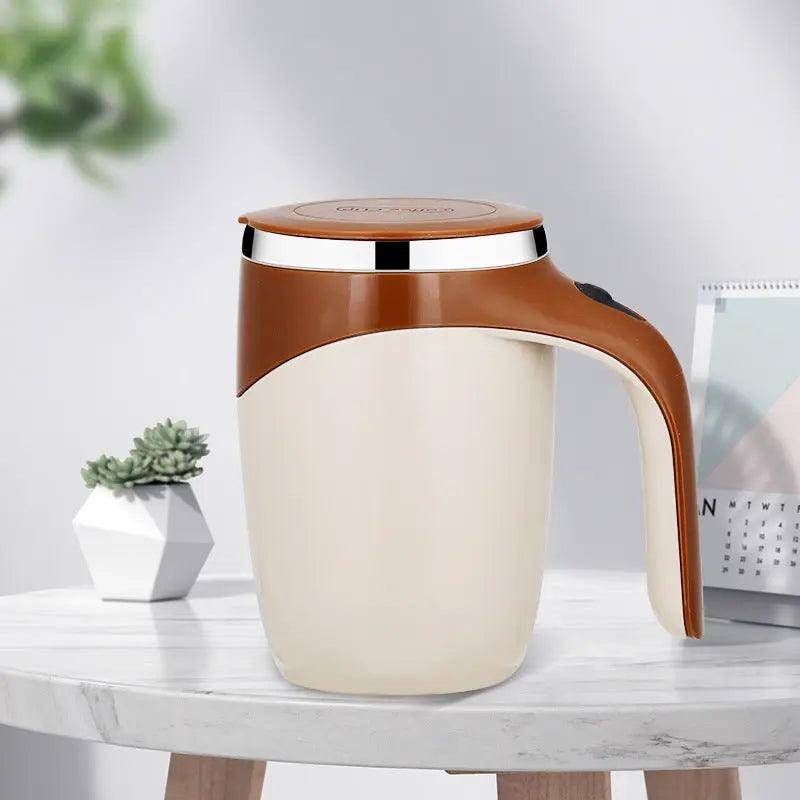 Leak-Proof Coffee Cup showing its spill-proof design in a bag