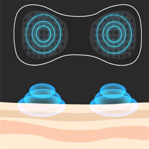 EMS Bionic Pulse Massager enhancing nerve stimulation