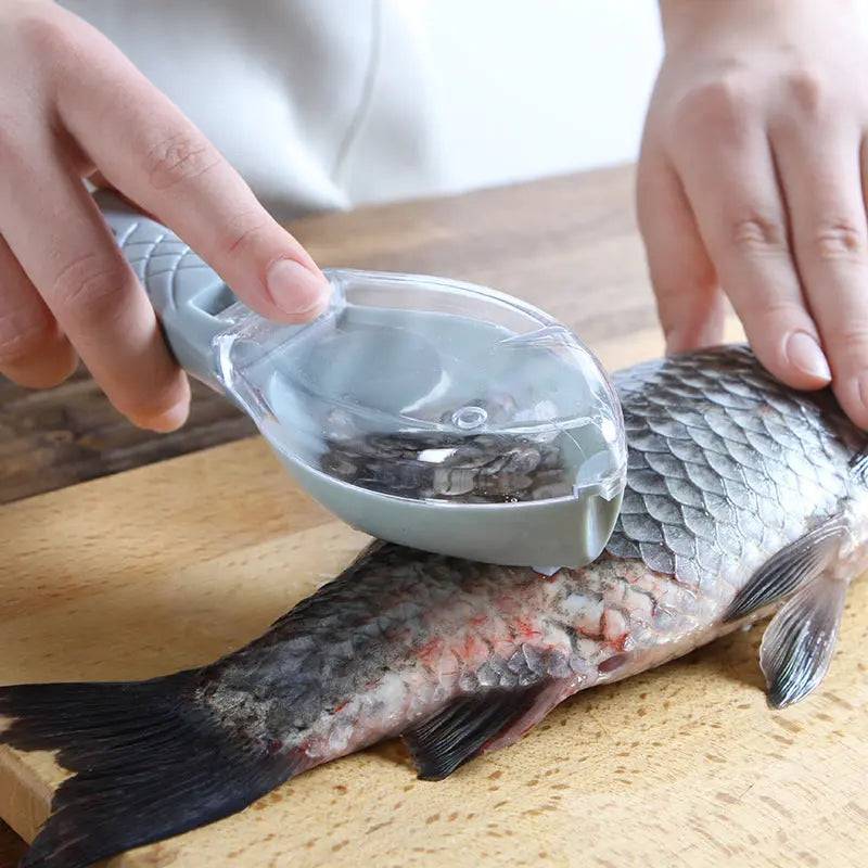 Fish Skin Brush for efficient cleaning of scales