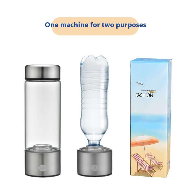 Fatigue reduction water bottle designed for active lifestyles