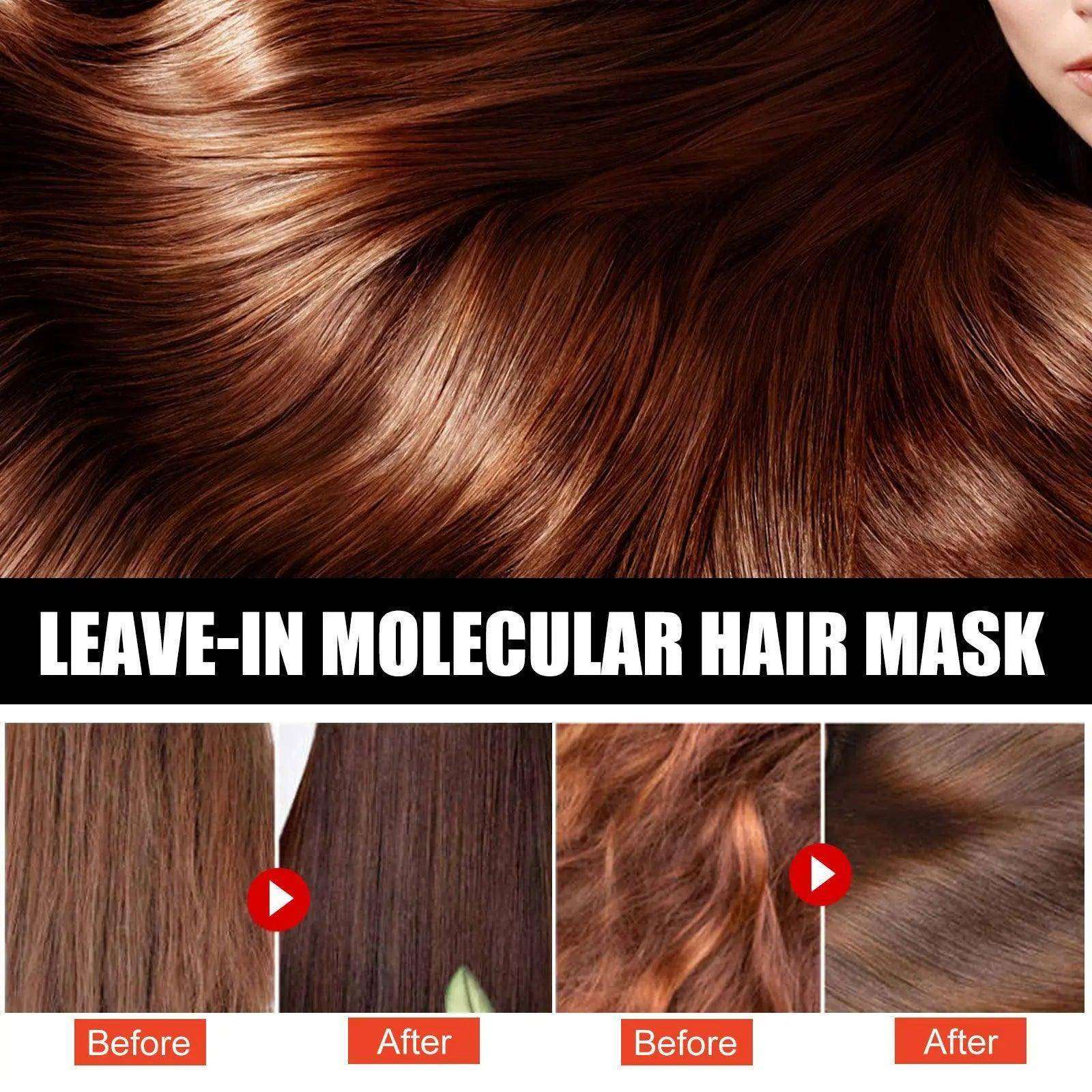Easy apply hair mask infused with glycerol and keratin for healthy hair