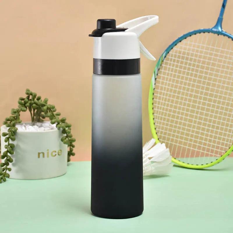 Spray feature on Water Bottle cools you down