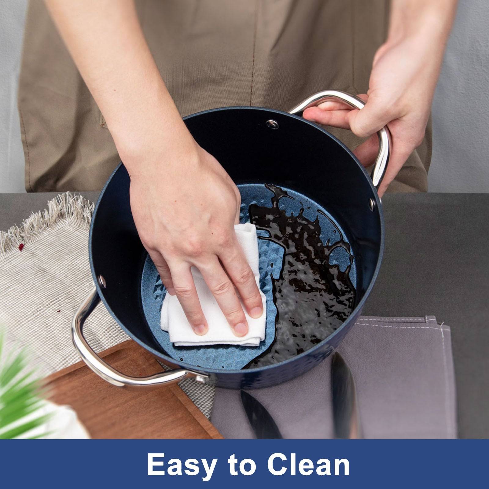 Dishwasher safe cookware ensures hassle-free maintenance