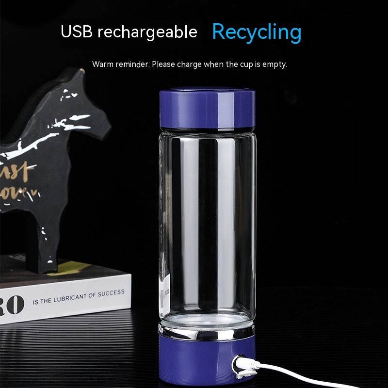 Portable Hydrogen Water Generator showcasing the sleek design and compact features for on-the-go hydration