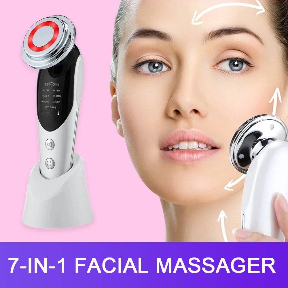 Radiant Skin Facial Massager enhancing skincare routine