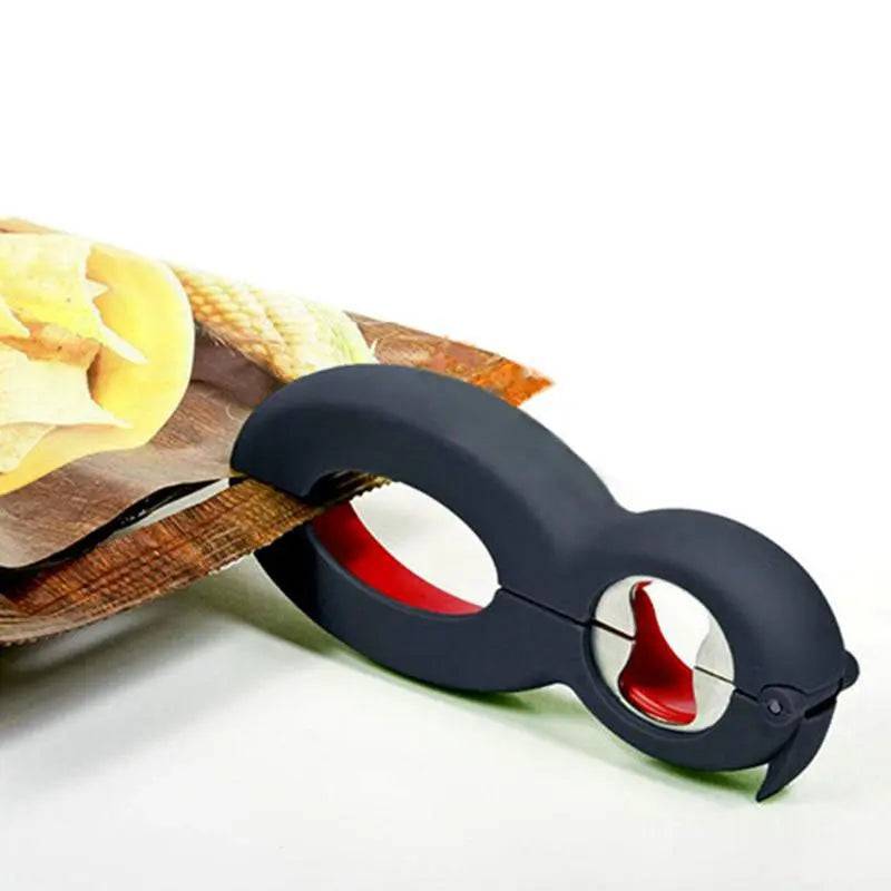 Portable can opener that is lightweight and easy to carry