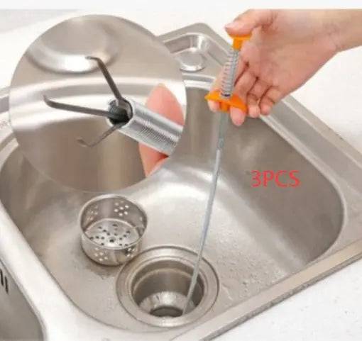 Clogged sink remedy featuring innovative design