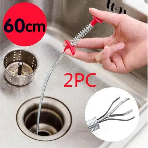 Clog clearing tool for hassle-free drain cleaning