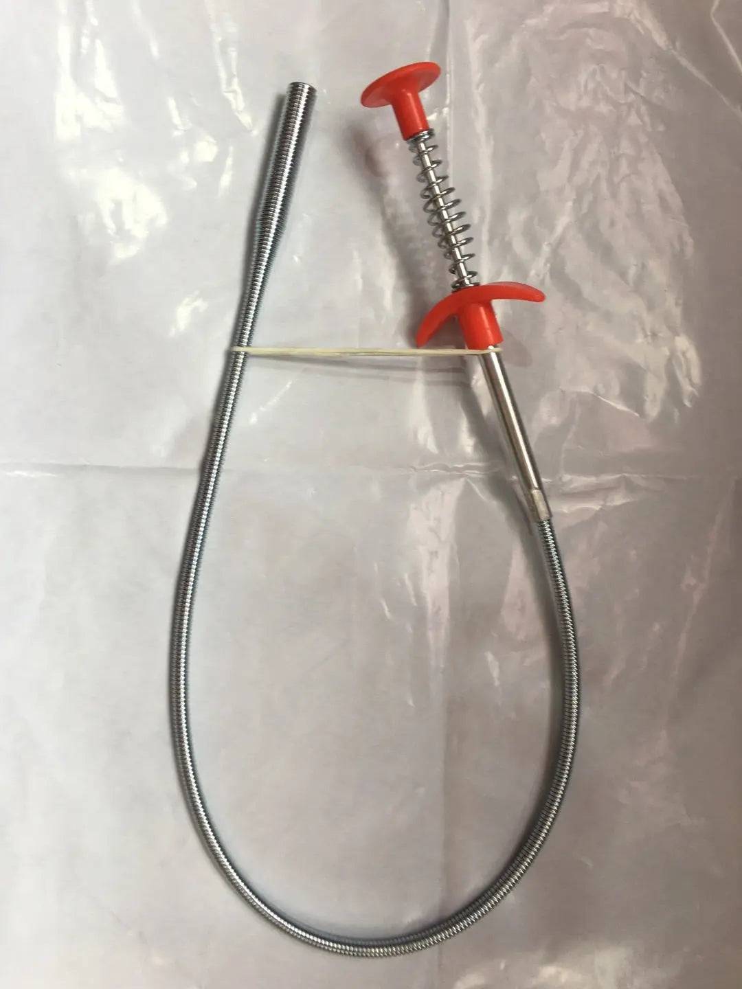 Ergonomic handle drain tool for comfortable grip