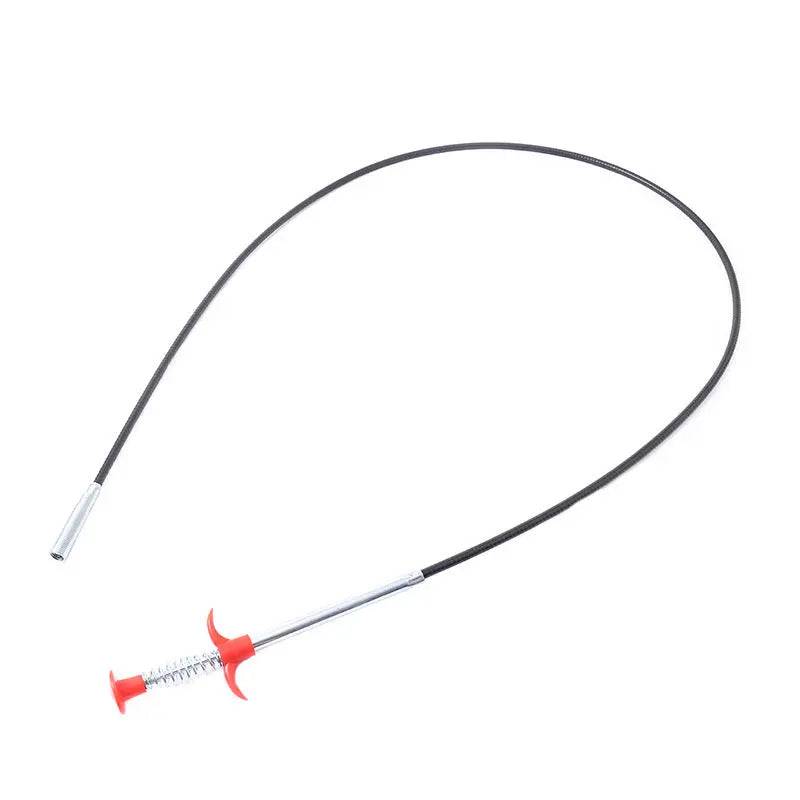 Durable stainless steel drain snake for long-lasting use