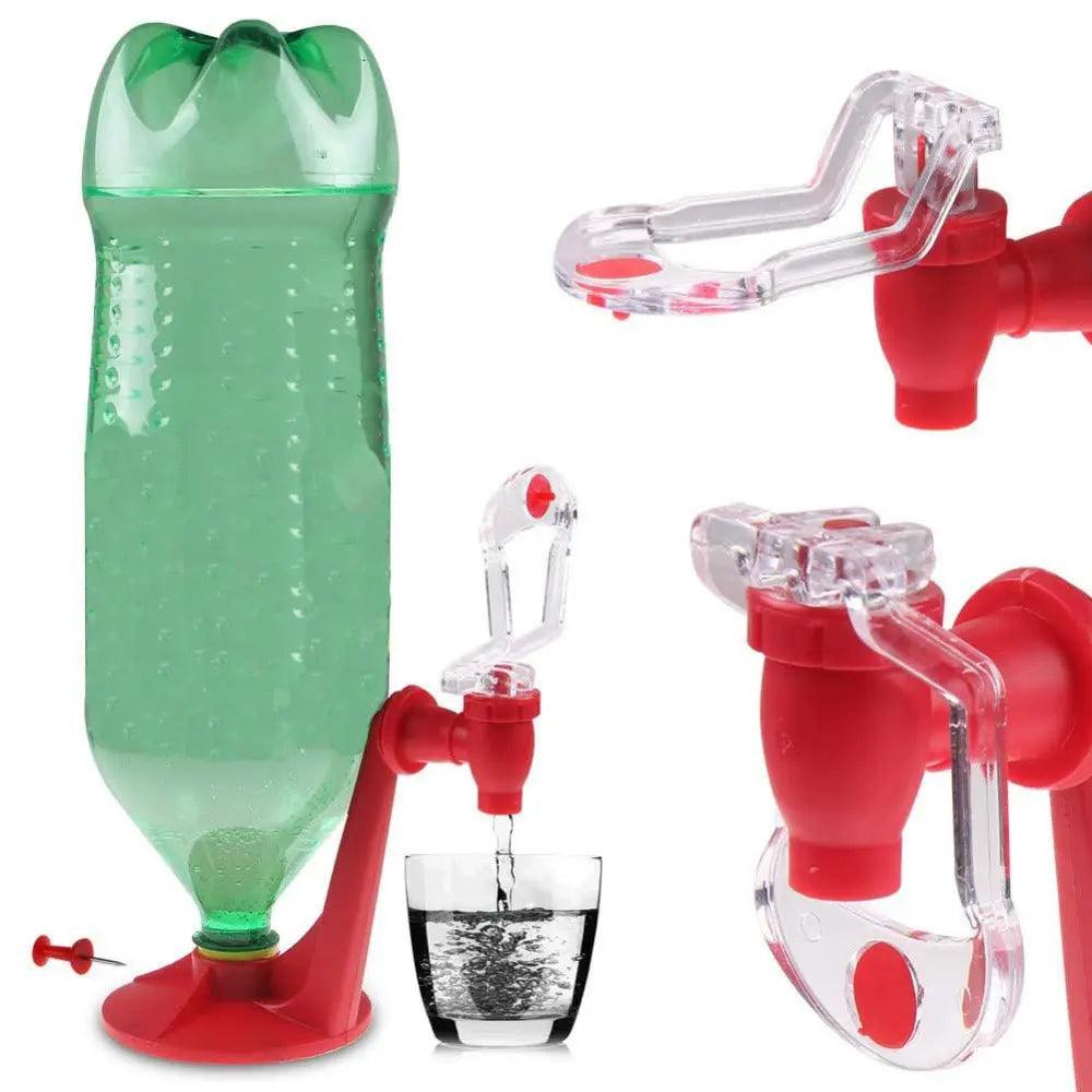 Spill-free drink dispenser showcasing mess-free pouring