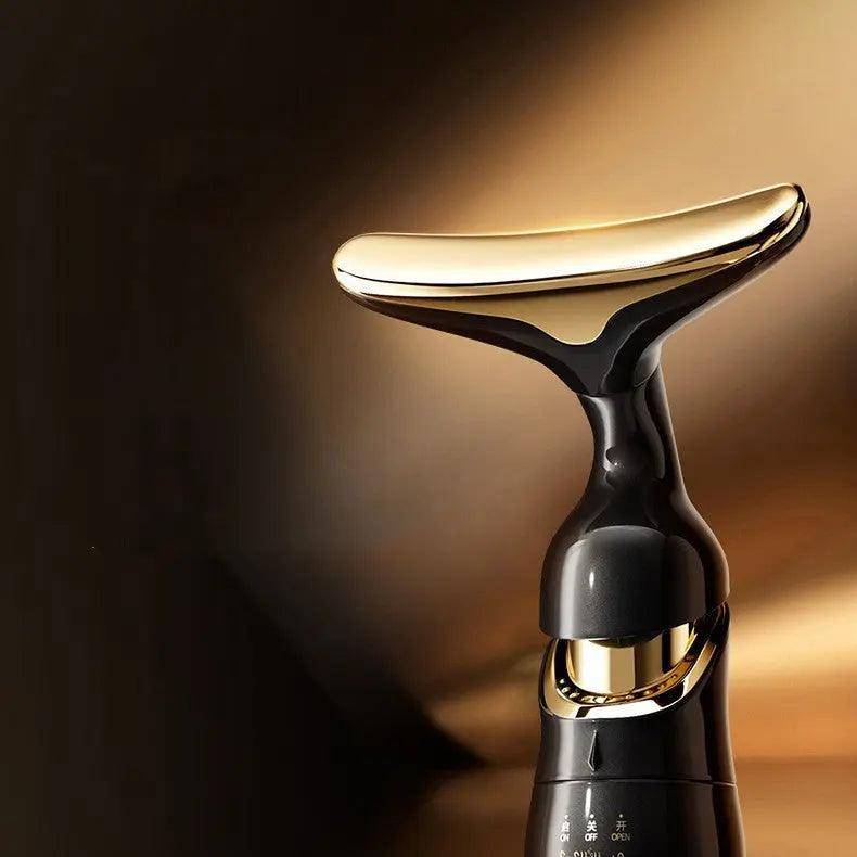 Portable facial massager enhancing your home skincare routine
