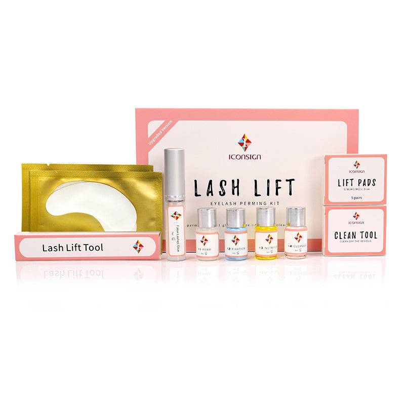 DIY Eyelash Perm with gentle ingredients for non-irritating results