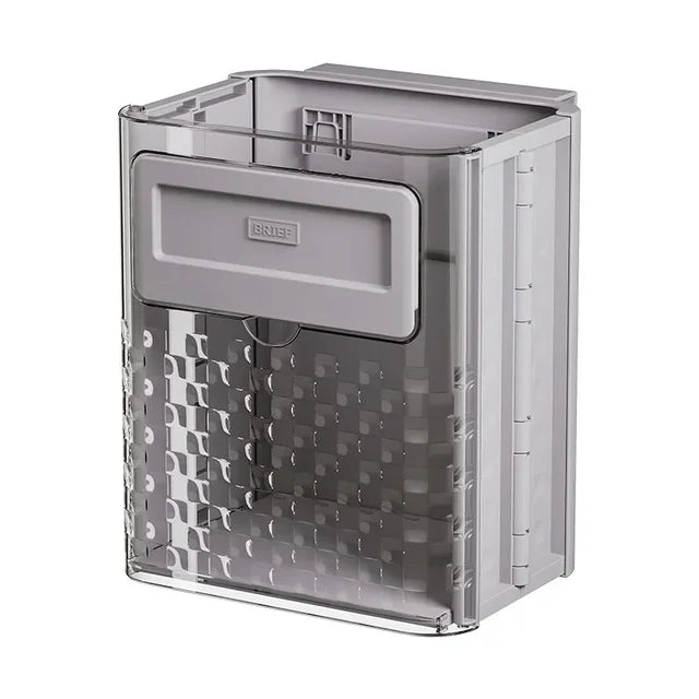 Hygienic waste disposal solutions with an easy-to-clean trash bin