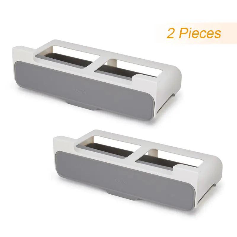 Easy to install spice rack with sturdy 3M tape for reliable use