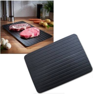 High-quality defrosting plate for safe meat thawing