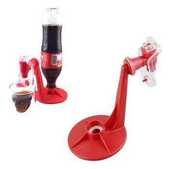 Compact soda dispenser taking up minimal kitchen space
