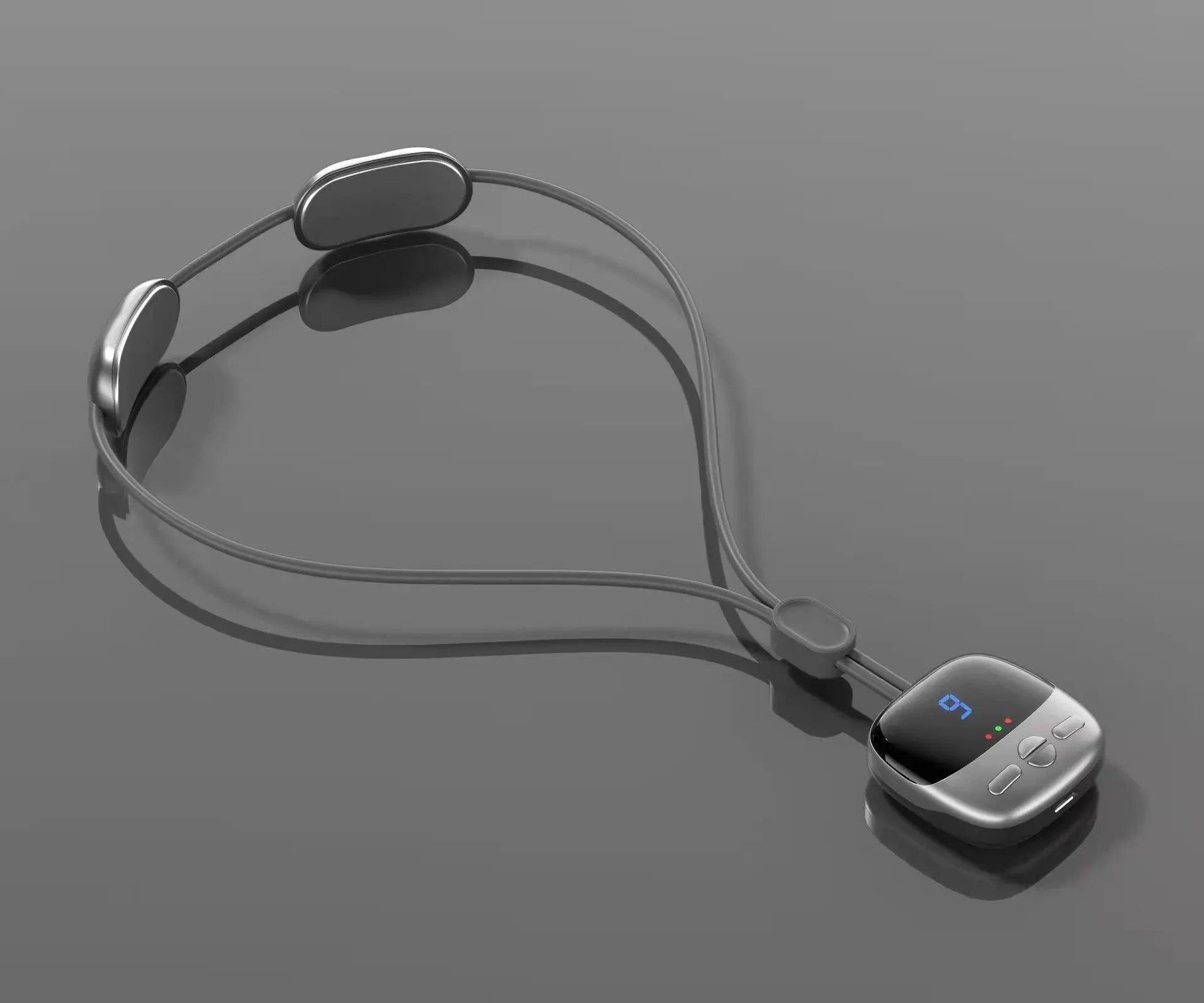 Lightweight neck warmer featuring an electric neck heating pad