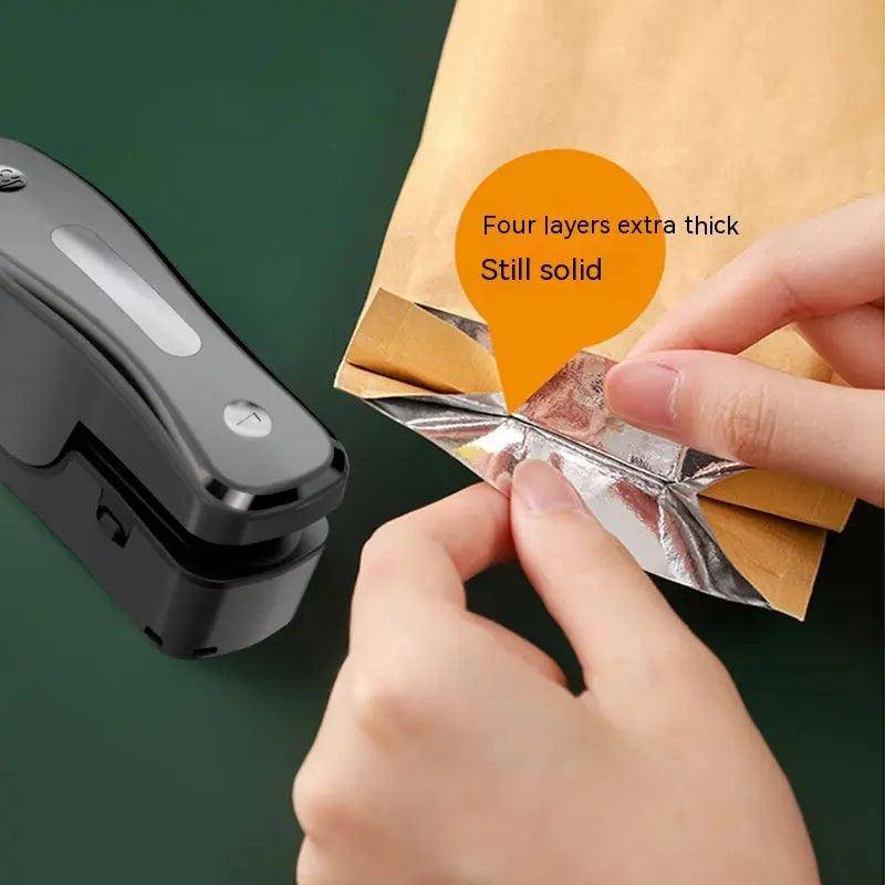 Magnetic sealer patch for secure and airtight sealing of food items