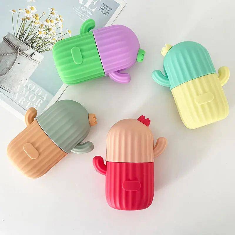 Silicone Face Ice Tray for soothing skincare treatment