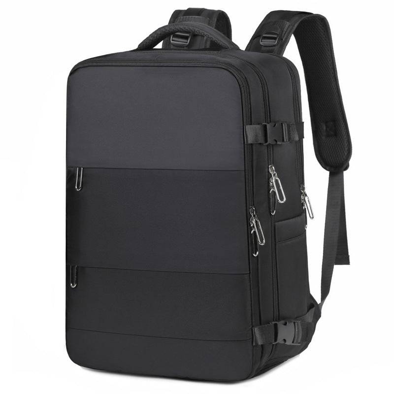 Comfortable travel backpack with air pillow strap for travel