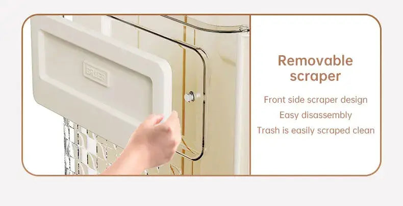 Organized kitchen waste solution to keep your area tidy