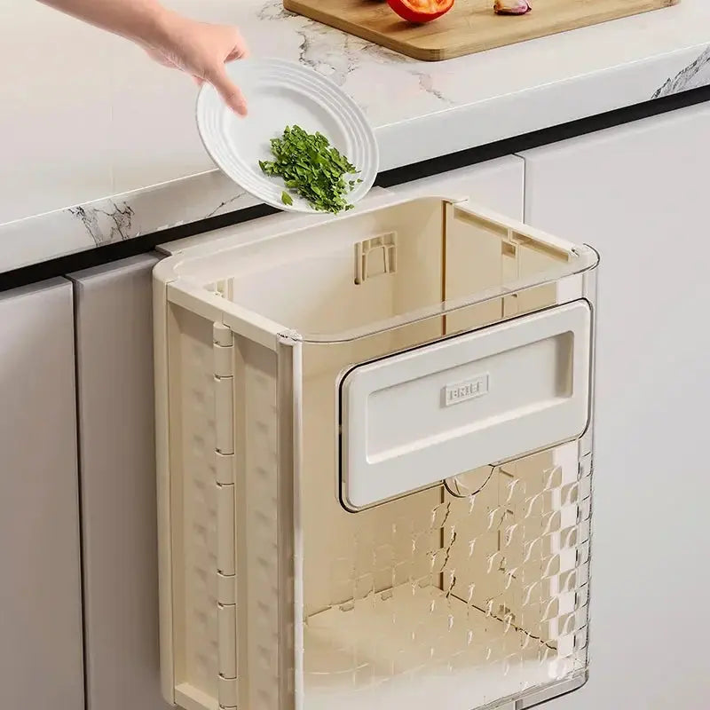 High-capacity large caliber trash can for effective waste management