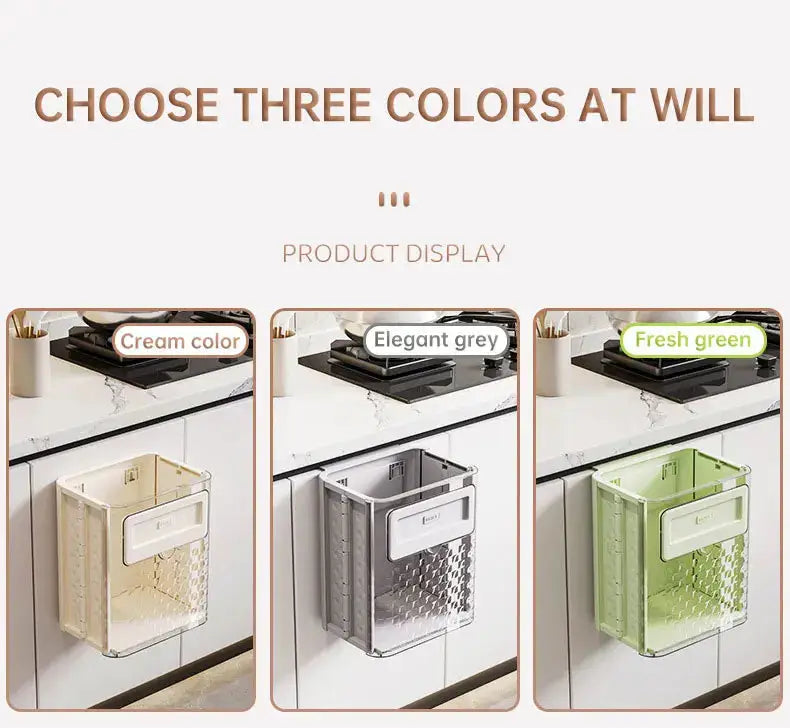 Eco-friendly kitchen trash can to reduce environmental impact