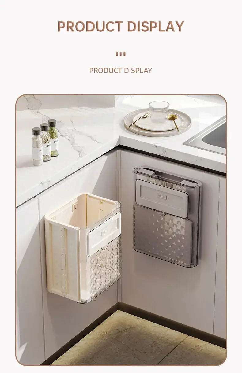 Innovative kitchen waste bin for streamlined waste sorting